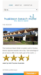 Mobile Screenshot of huskissonbeachmotel.com.au
